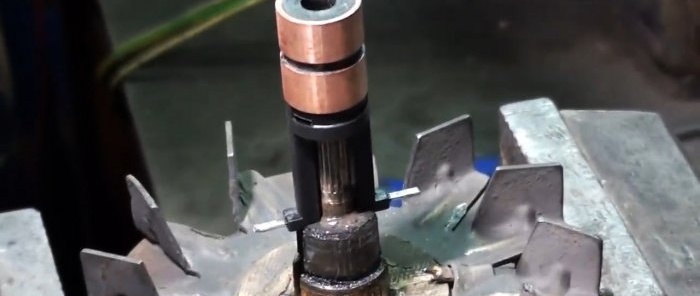 Comment changer les bagues collectrices sur un rotor de générateur