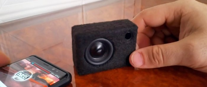 Cách làm loa siêu trầm mini bằng Bluetooth