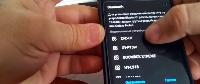 Hogyan készítsünk mini mélynyomót Bluetooth segítségével