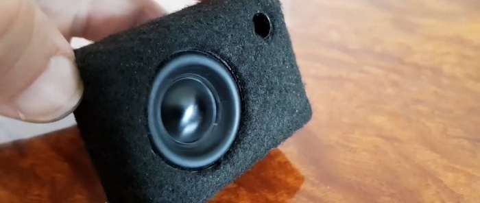 Cómo hacer un mini subwoofer con Bluetooth
