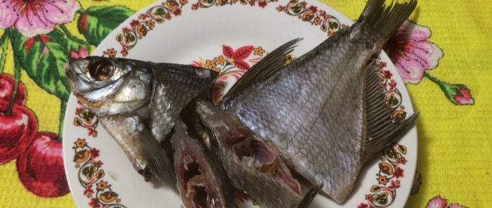 How to dry bream correctly