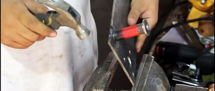 How to make a grinder from a sharpening machine