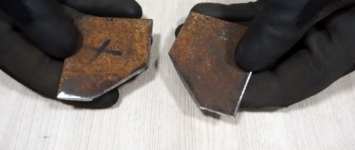 Hjemmelaget borefeste for rask kutting av metallplater
