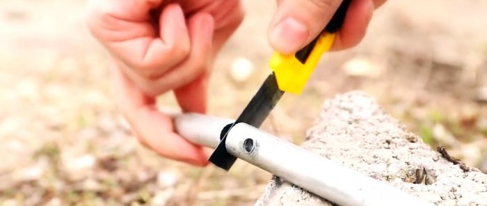 Hur man gör en såg från en papperskniv