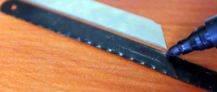 Comment fabriquer une scie à partir d'un couteau de papeterie
