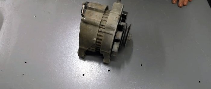 Comment fabriquer un moteur puissant à partir d'un générateur de voiture