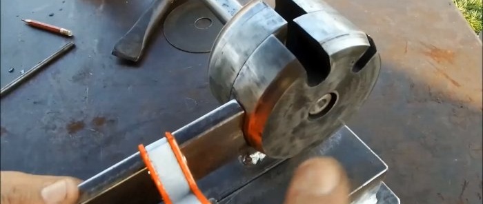 Jak vyrobit výkonný pákový nůž na kov