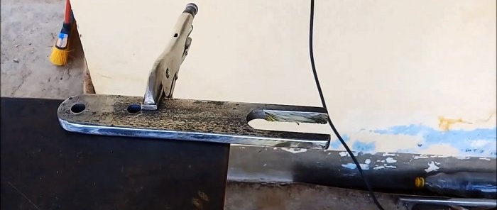 Come realizzare un potente coltello a leva per metallo