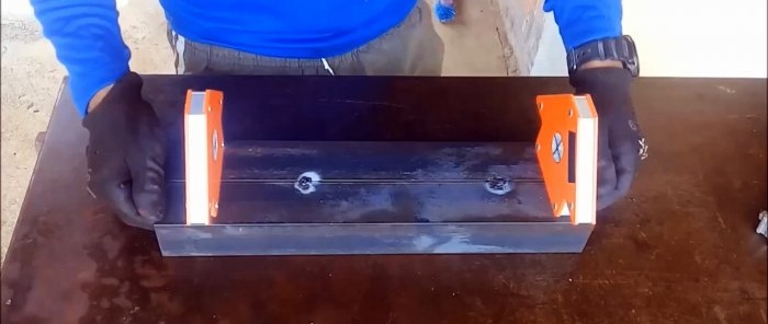 Kaip pasidaryti galingą svertinį peilį metalui