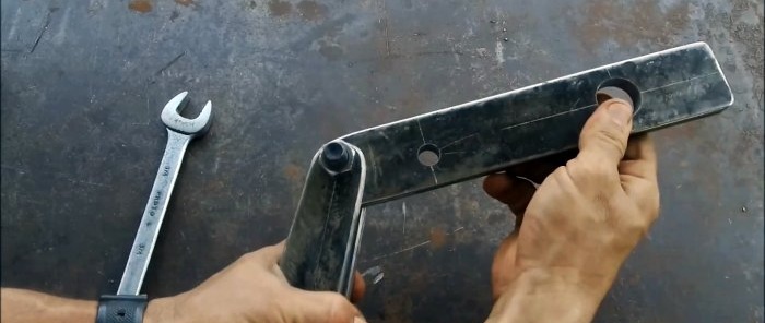 Како направити моћан нож са полугом за метал