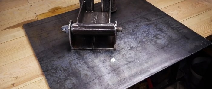 Как да си направим режеща машина от ъглошлайф и стари амортисьори
