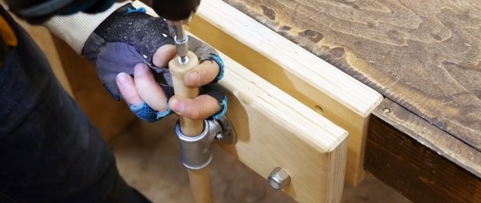 Comment fabriquer un étau à partir de vieux amortisseurs