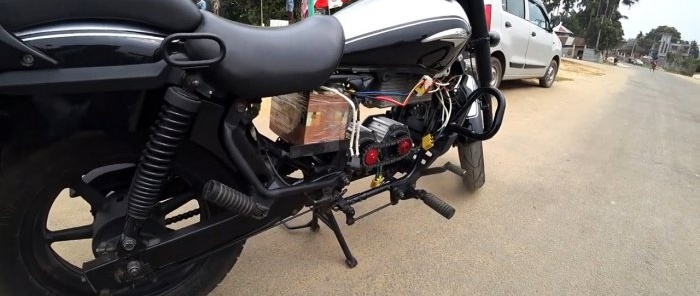 Kako pretvoriti motocikl u električni bicikl s brzinom od 80 mph