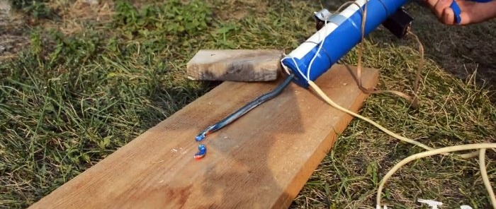 Wie man einen Extruder zum Schmelzen von Kunststoff aus einer Dichtmittelpistole herstellt