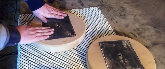 Jak zrobić stołek ze starego amortyzatora
