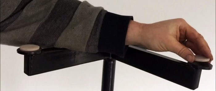 Hogyan készítsünk széket egy régi lengéscsillapítóból