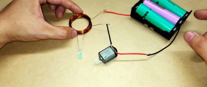 Trådlös överföring av el utan en enda transistor