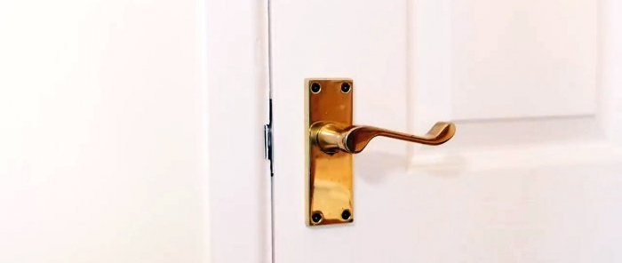 4 formas de cerrar una puerta interior sin cerradura