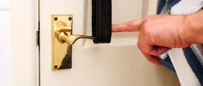 4 måder at låse en indvendig dør uden lås