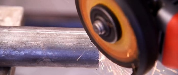 Wie man mit einer Schleifmaschine den perfekten T-Joint-Sattel herstellt
