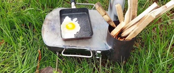 איך להכין תנור מחנה מבלון