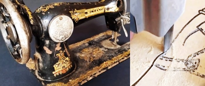 How to convert a sewing machine into a jigsaw
