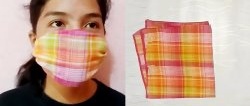 Wie man in 1 Minute ein Stirnband aus einem Taschentuch macht, ohne zu nähen