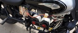 Hvordan konvertere en motorsykkel til en elsykkel med en hastighet på 80 km/t