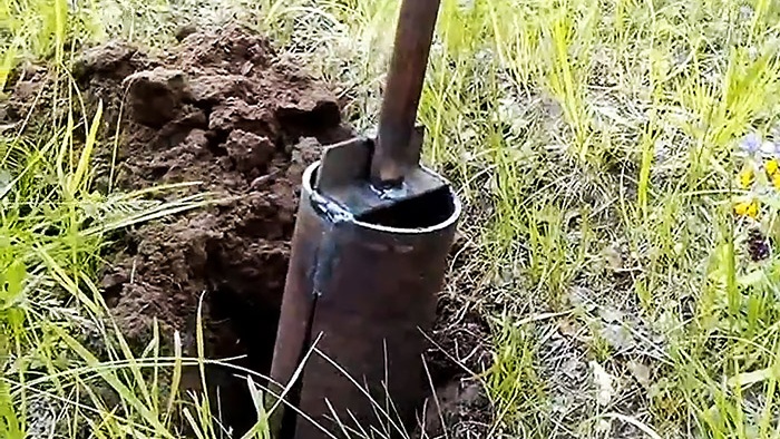 DIY pipe drill