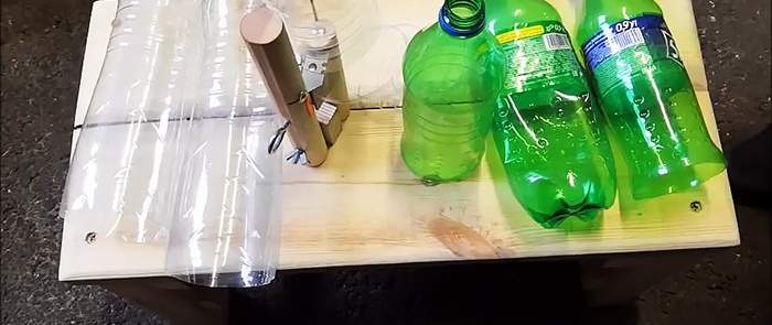 Plastik şişelerden süpürge nasıl yapılır