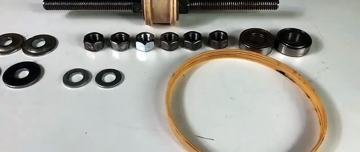 Hur man gör en maskin för slipning av cirkelsågar med mera från en borr