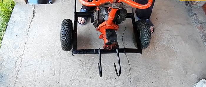 How to make a powerful mower from an old chainsaw that will mow down any vegetation