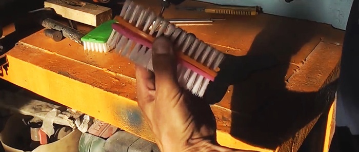 How to make a turbo brush for a trimmer that washes everything