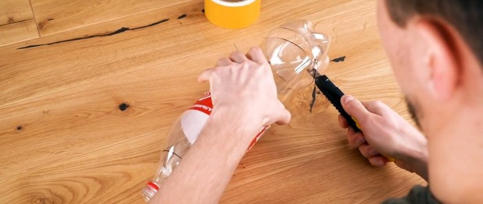 Wie man aus Plastikflaschen eine Atemschutzmaske herstellt