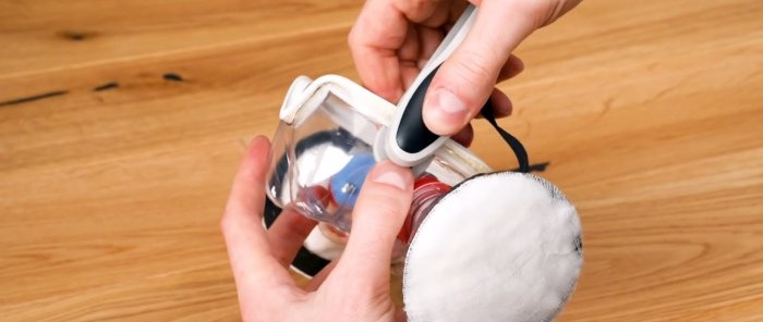Kaip pasidaryti respiratorių iš plastikinių butelių