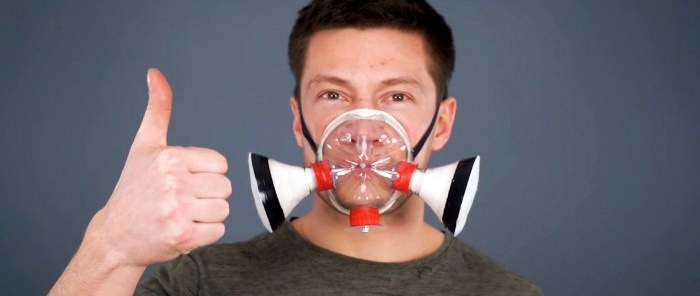 Cara membuat alat pernafasan dari botol plastik