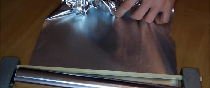 Как да си направим перфектна топка от алуминиево фолио