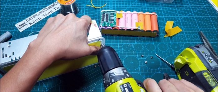 Comment fabriquer une lampe de poche méga puissante à partir de vieilles batteries d'ordinateur portable et d'un panneau LED