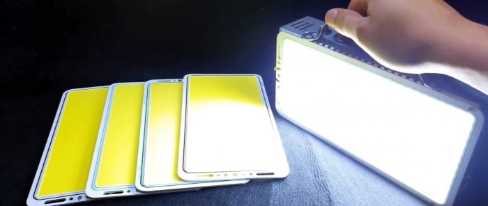 Cum să faci o lanternă mega puternică din bateriile vechi de laptop și un panou LED