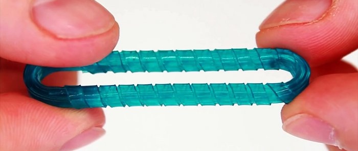 How to make the strongest chain from plastic bottles