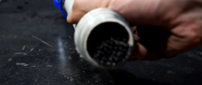 Making a tube for storing welding electrodes