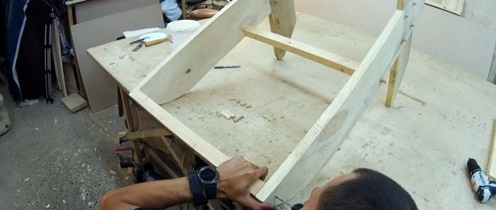 Paano gumawa ng isang cool na lounge chair na may mga simpleng tool