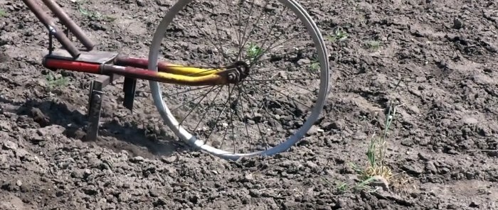 วิธีทำเครื่องกำจัดวัชพืชโดยใช้จักรยานเก่า