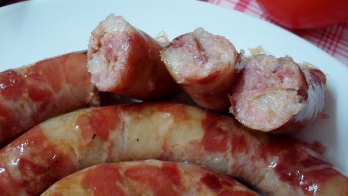 Hausgemachte ukrainische Wurst, einfaches Schritt-für-Schritt-Rezept