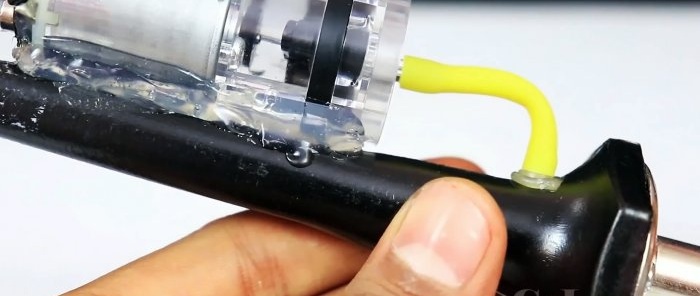 Hoe maak je van een gewone soldeerbout een soldeerbout?