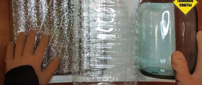 Hogyan készítsünk gyorsan egy nagy termoszt három literes üvegből