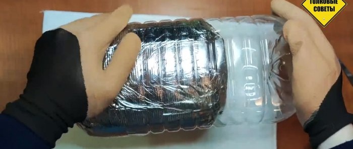 Πώς να φτιάξετε γρήγορα ένα μεγάλο θερμός από ένα βάζο τριών λίτρων