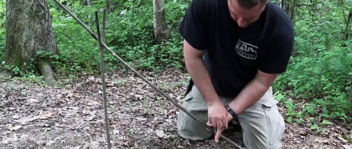 How to make an automatic fishing rod