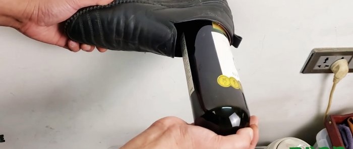 Kaip atidaryti butelį su segtuku