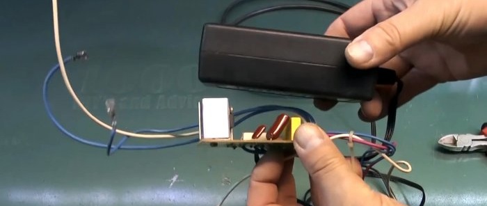How to make a power regulator for a power tool from an old vacuum cleaner